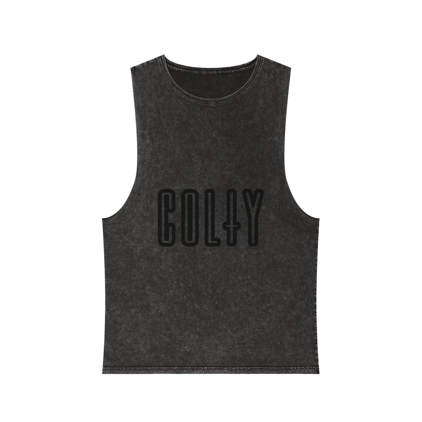 TANK : COLTY LOGO STONEWASH