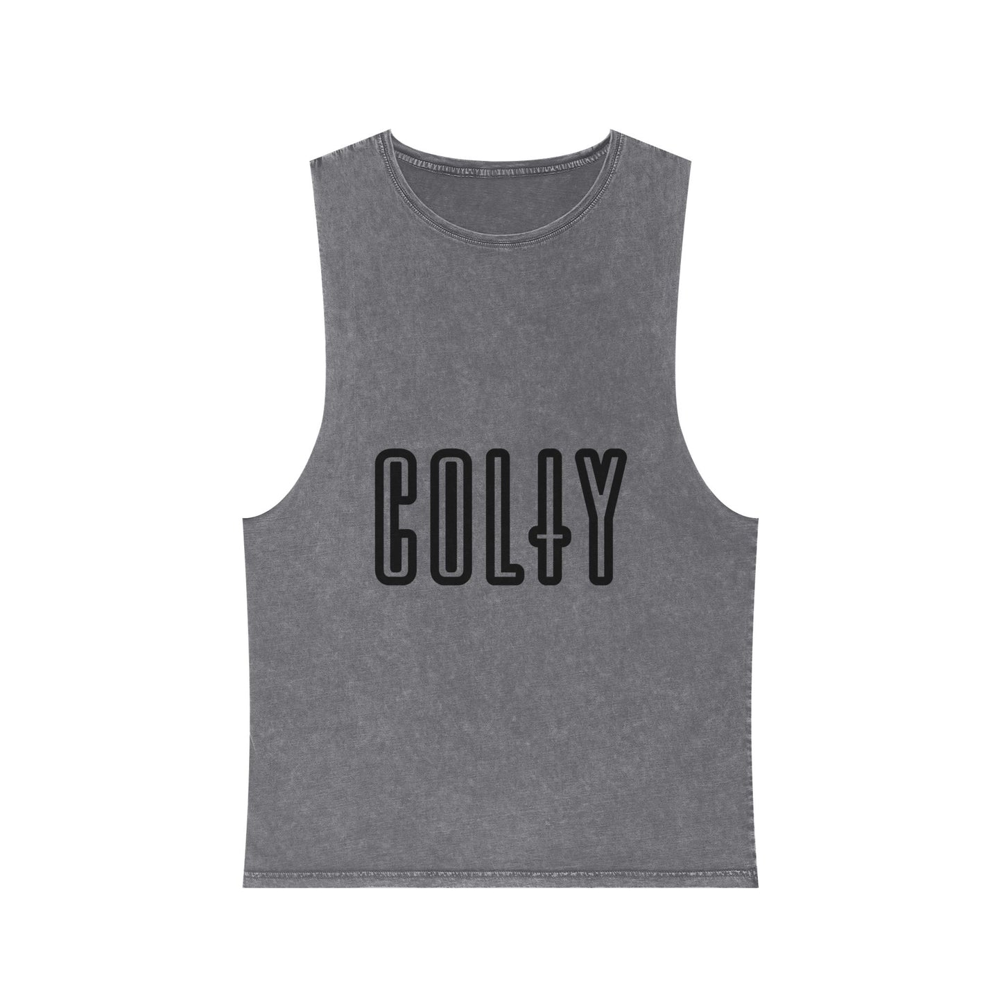 TANK : COLTY LOGO STONEWASH