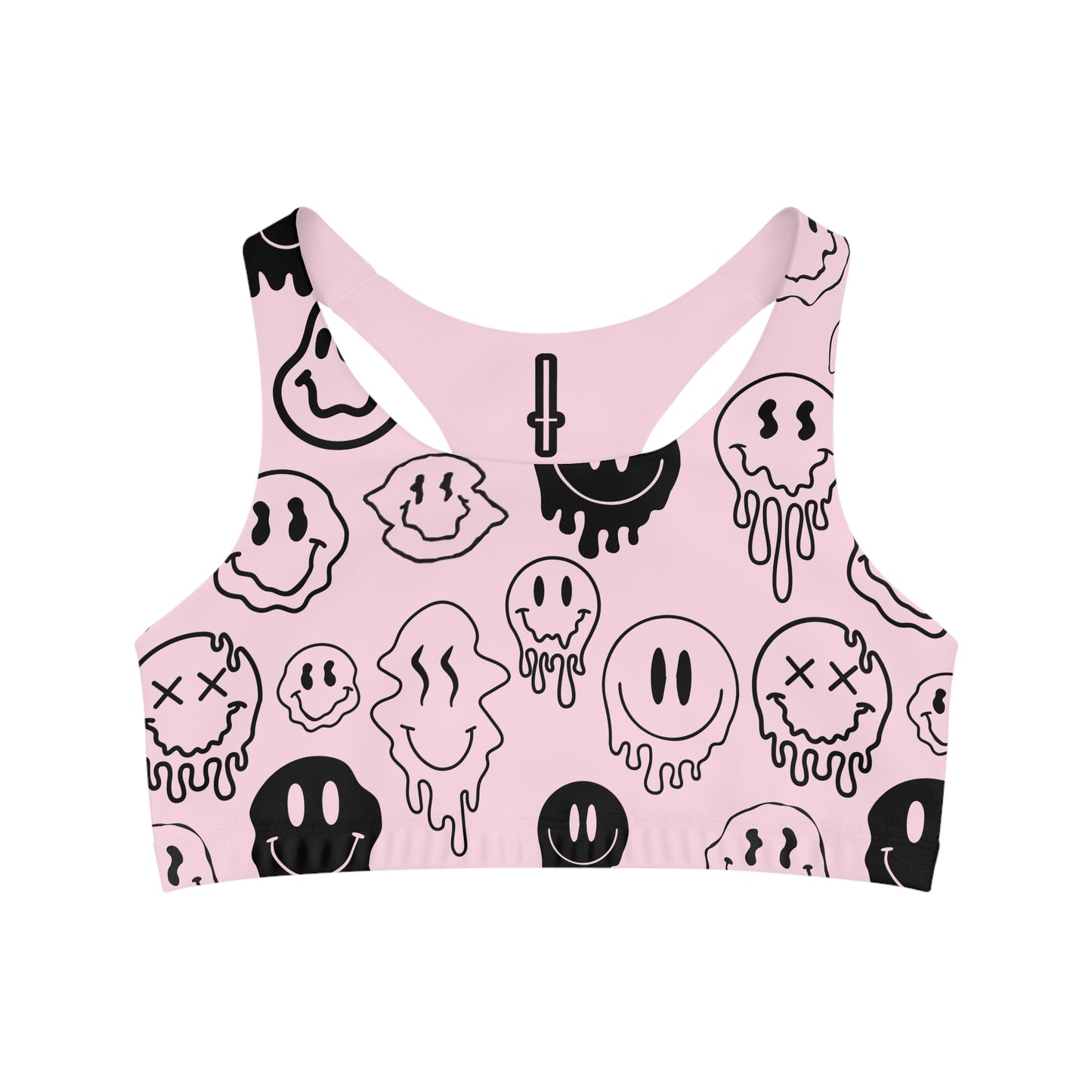 TANK : CUSTOM SMILEY PRINT PINK