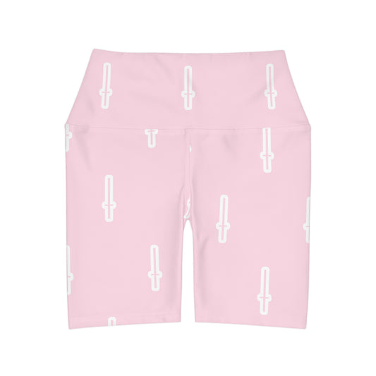 SHORTS : CROSS LOGO PINK