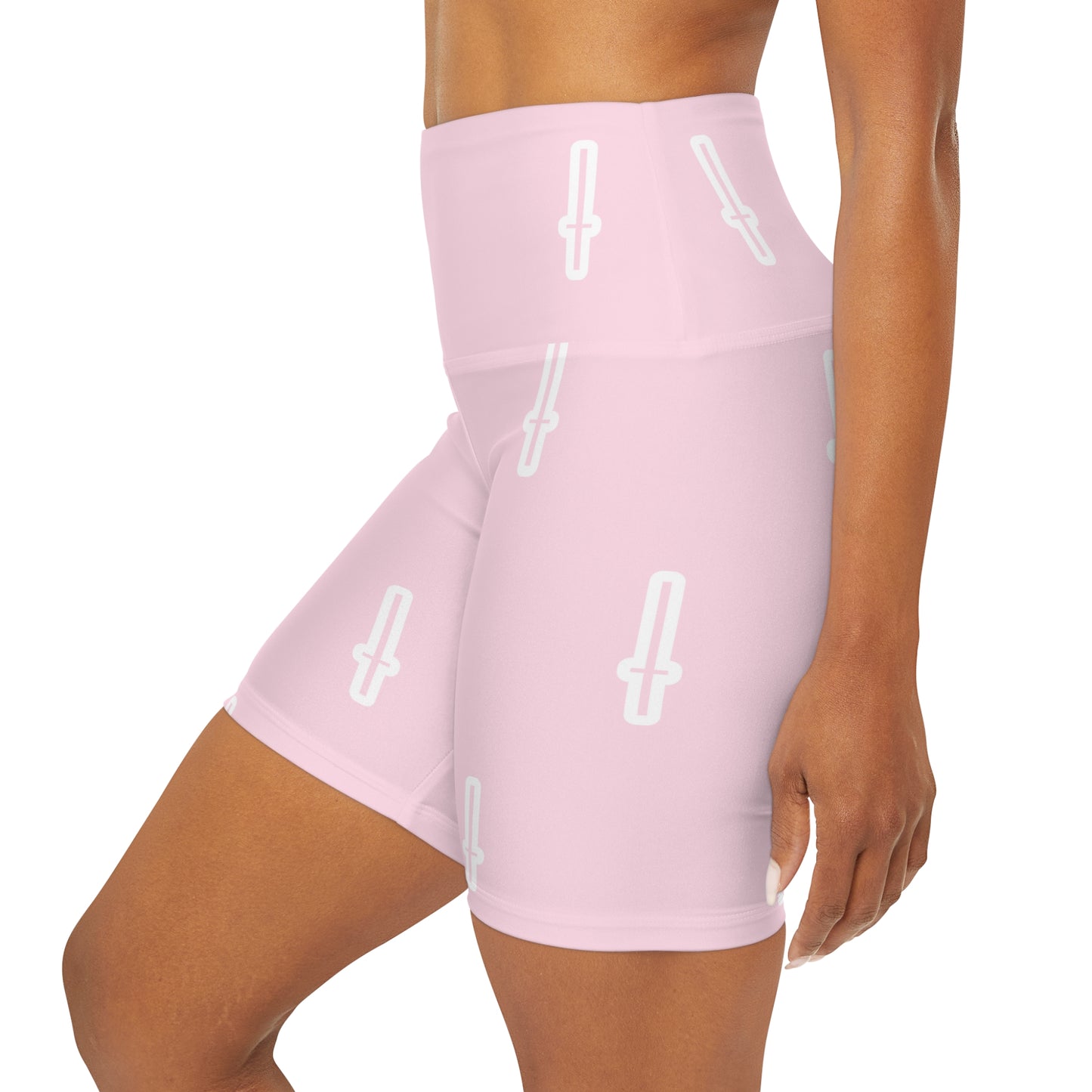 SHORTS + CROSS LOGO PINK
