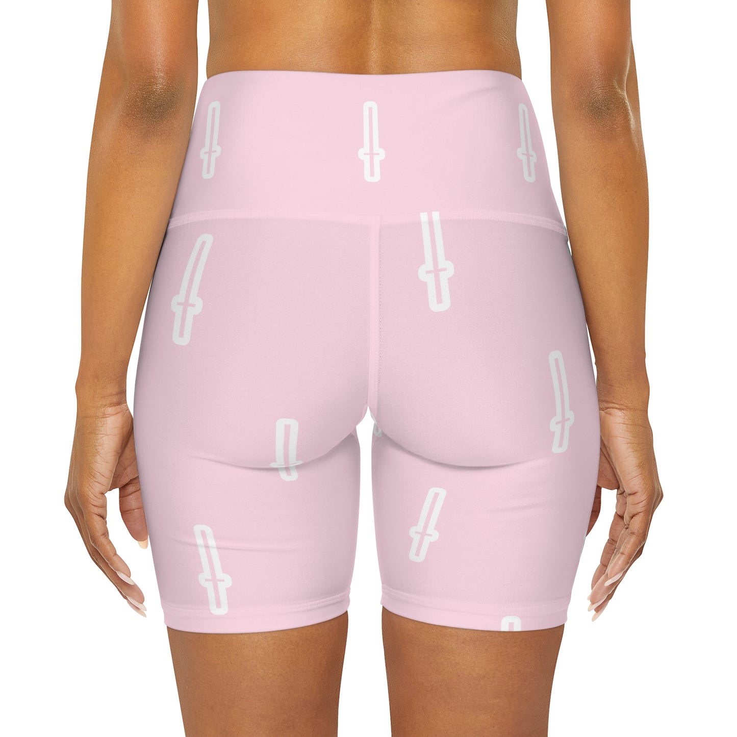 SHORTS + CROSS LOGO PINK