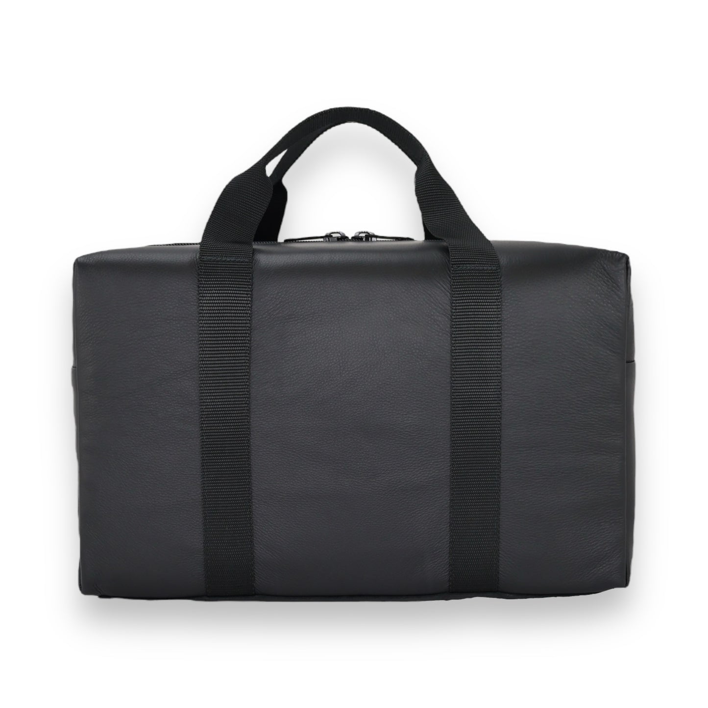 DUFFLE + BLACK MOTO LEATHER