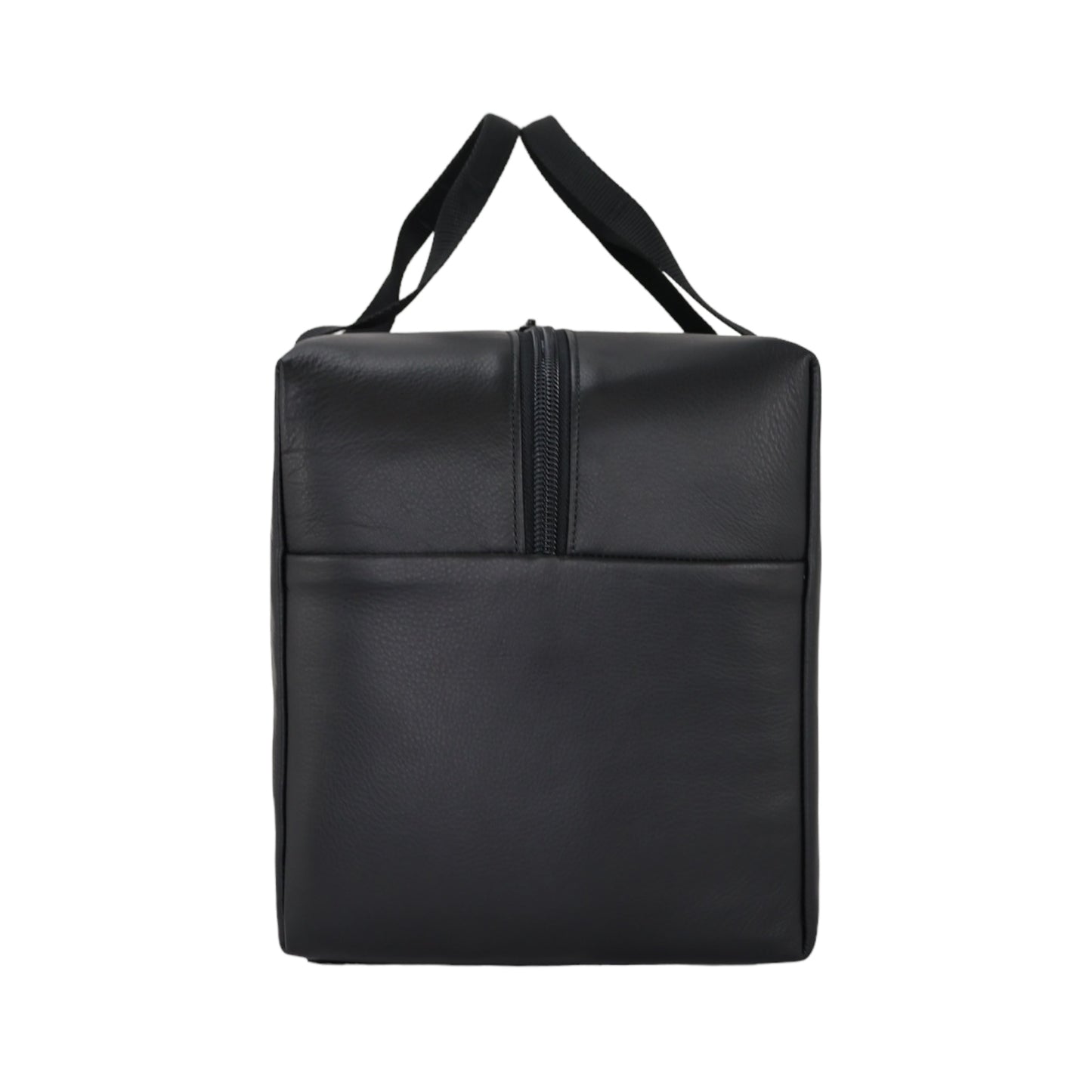 DUFFLE + BLACK MOTO LEATHER