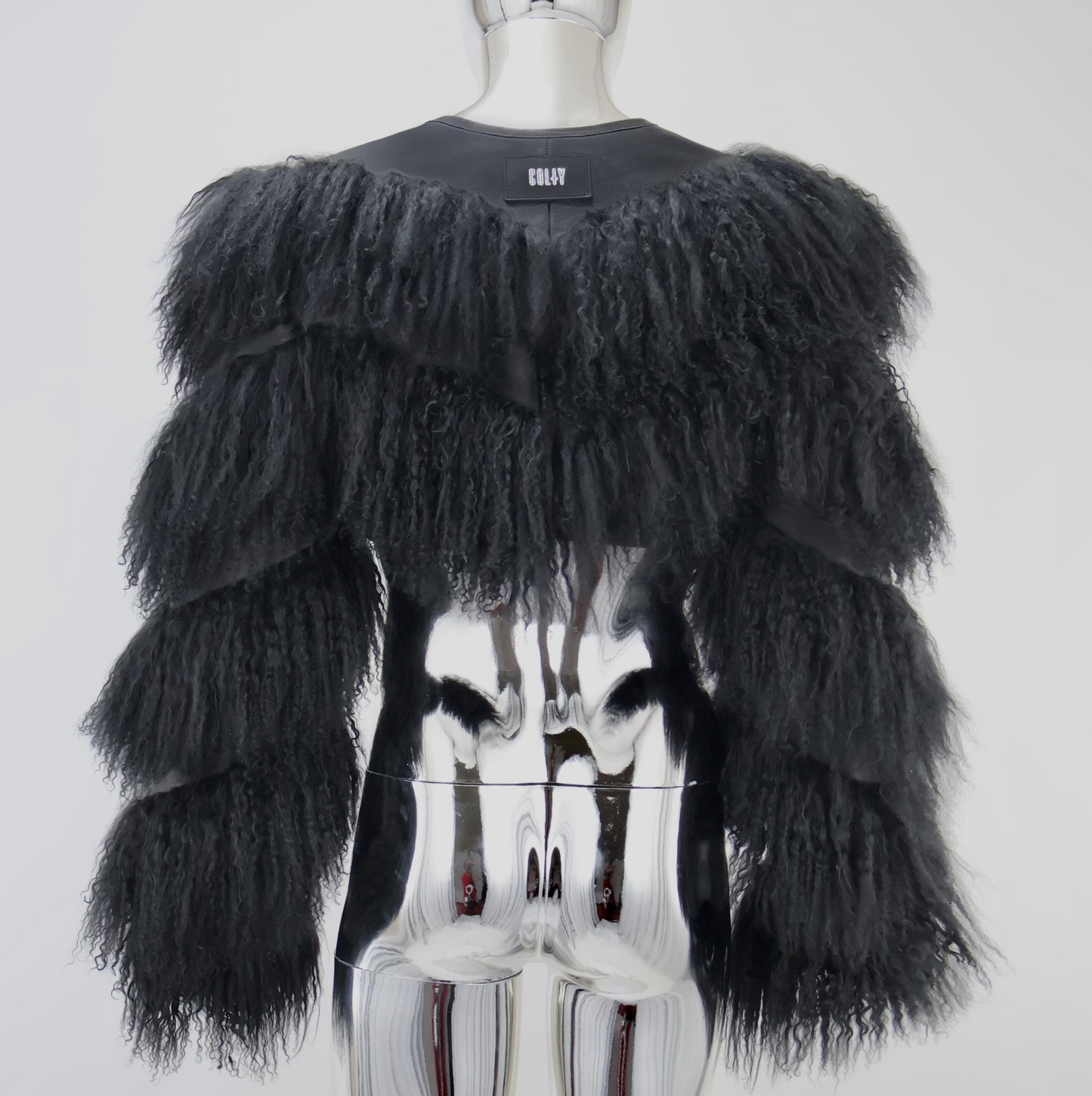 BOLERO JACKET : BLACK MONGOLIAN