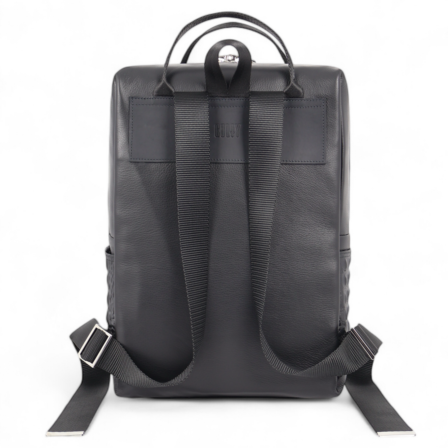 BACKPACK + BLACK CROC LEATHER