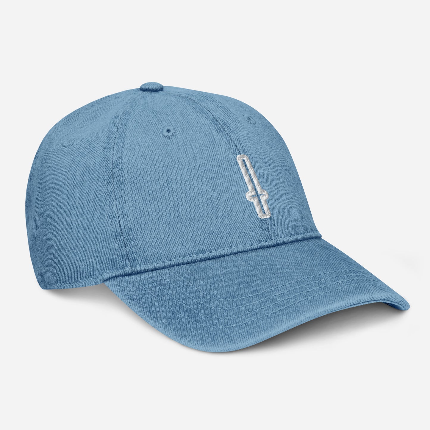 HAT : DADDY DENIM CROSS LOGO