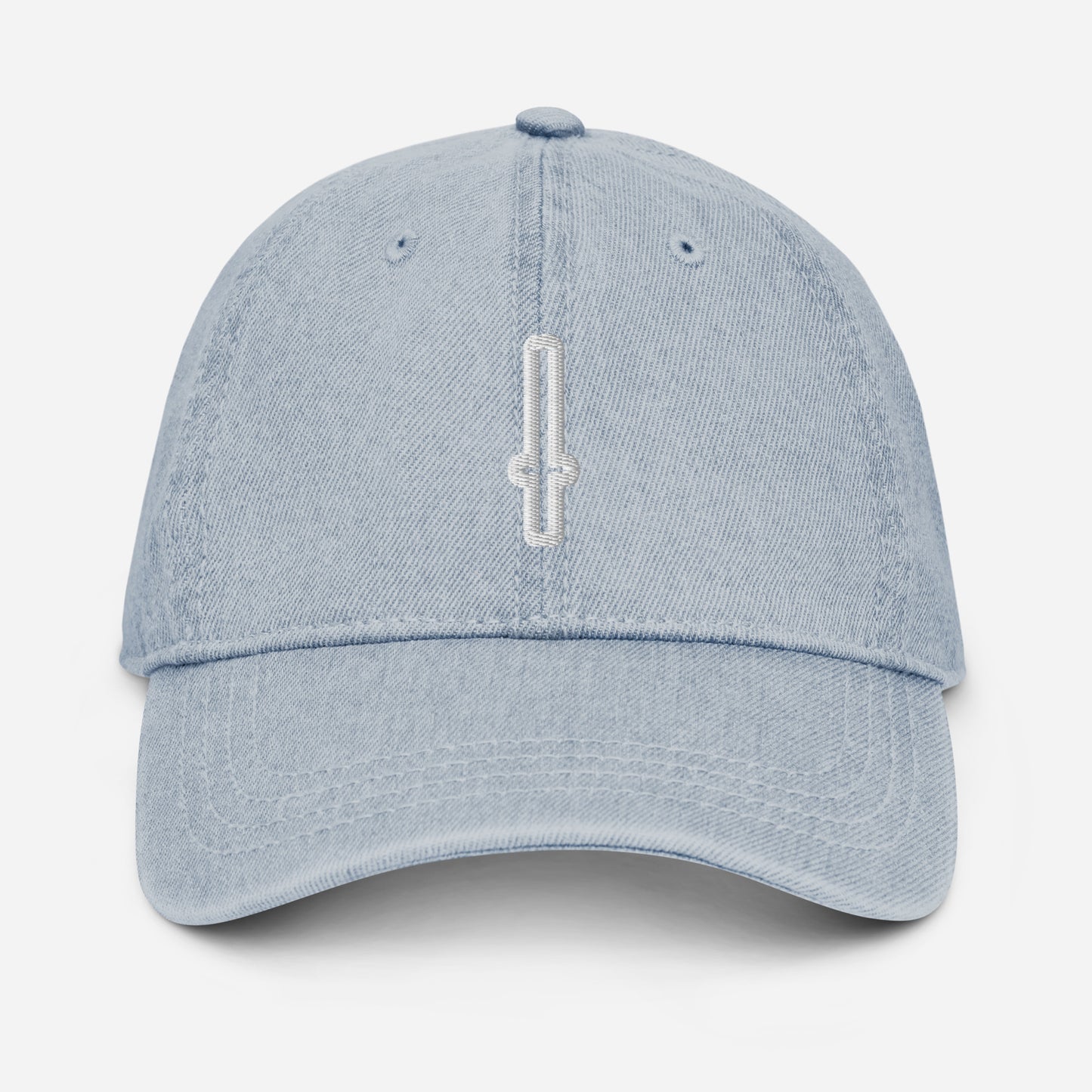 HAT : DADDY DENIM CROSS LOGO