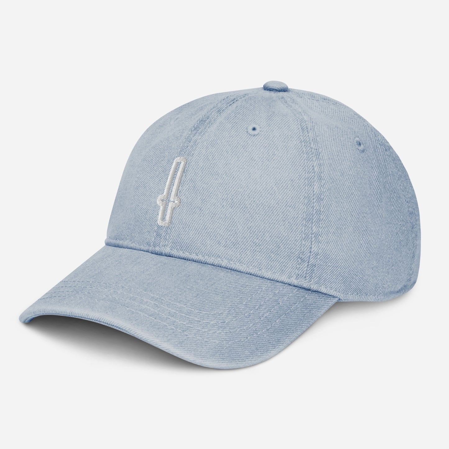 HAT : DADDY DENIM CROSS LOGO