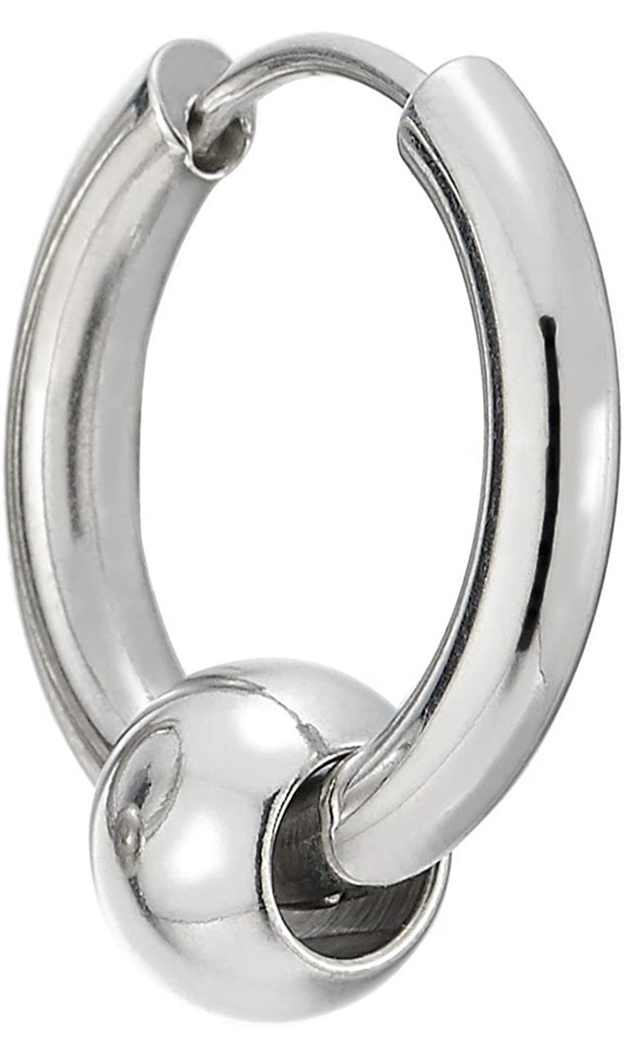 EARRINGS : STAINLESS STEEL RAZOR BLADE