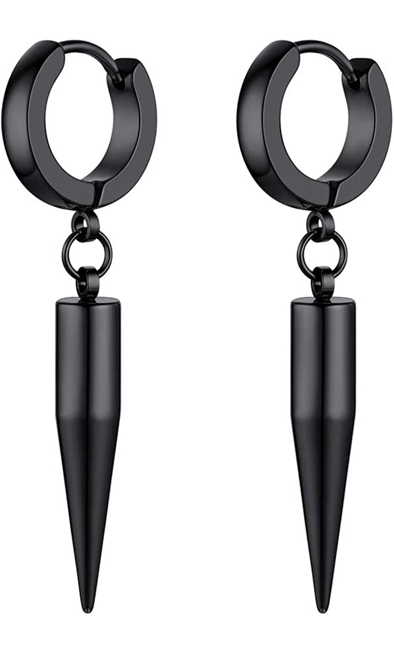 EARRINGS + STAINLESS STEEL SPIKE