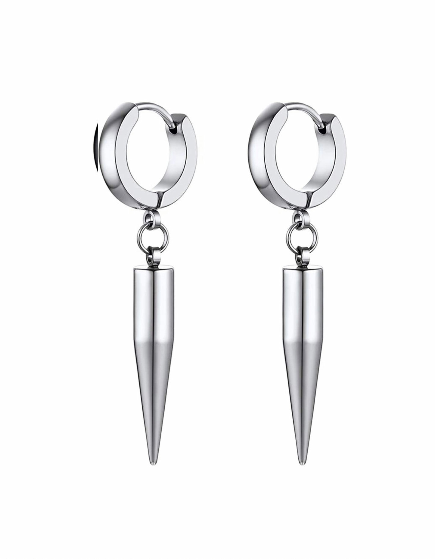 EARRINGS + STAINLESS STEEL SPIKE