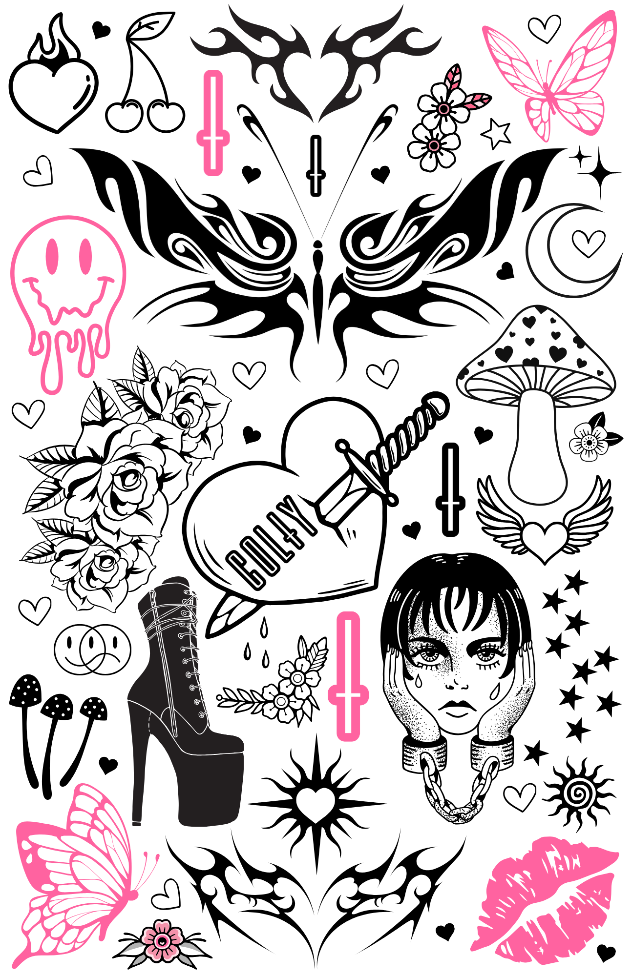 TATTOO-COUTURE SHEETS