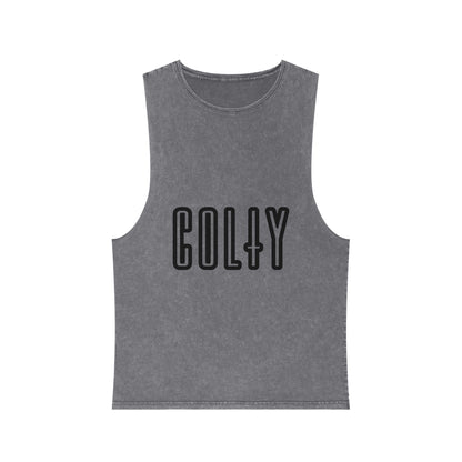 TANK + COLTY LOGO STONEWASH