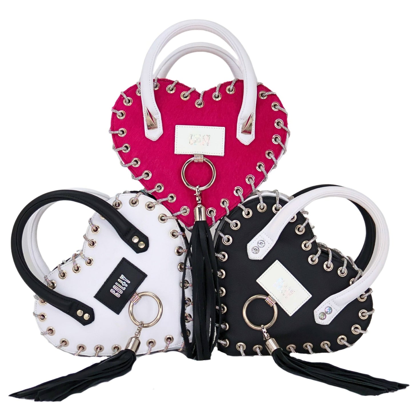 HEART PURSE : 3 COLORS (RUNWAY SHOW)